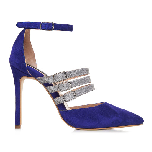 Pantofi Stiletto albastru Yvonne L600