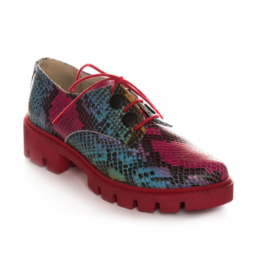 Pantofi multicolori tip Oxford, Lottie V110 