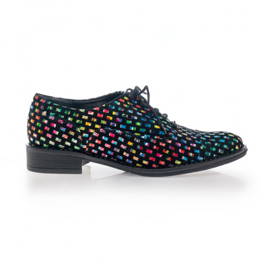 Pantofi Oxford Diva multicolor V2