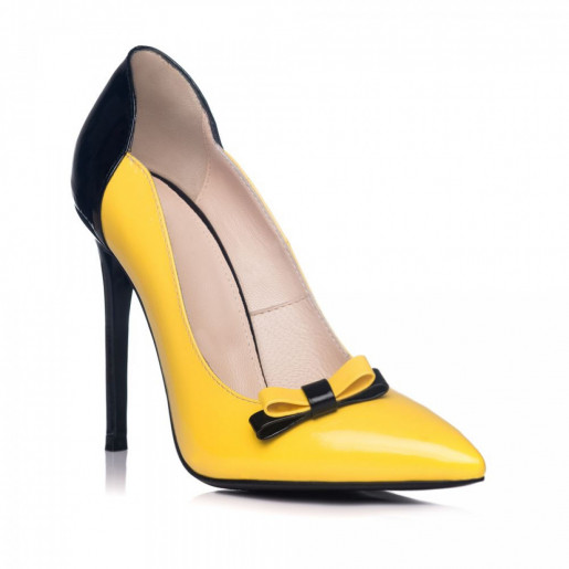 Pantofi Stiletto la comanda Yellow Chic L 3AF
