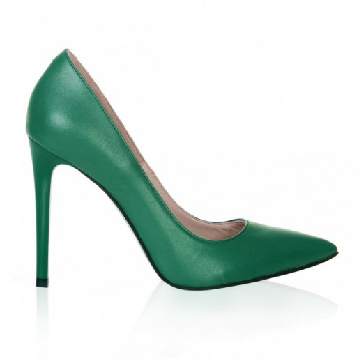 Pantofi Stiletto verde Lucy S57