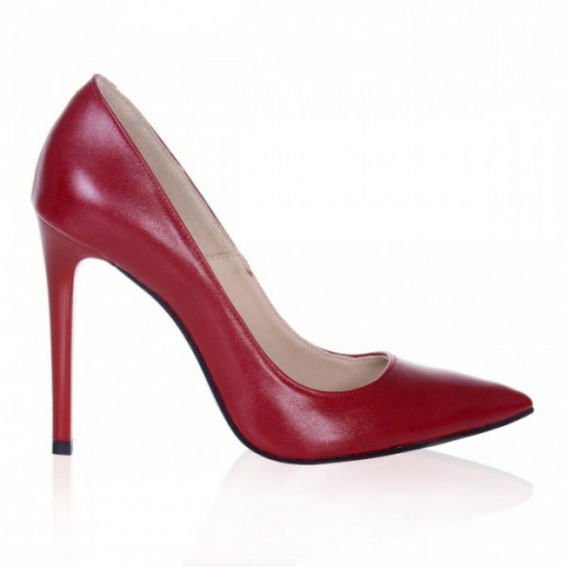 Pantofi Stiletto rosu Lucy S61