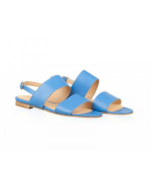 Sandale piele Classy blue N58