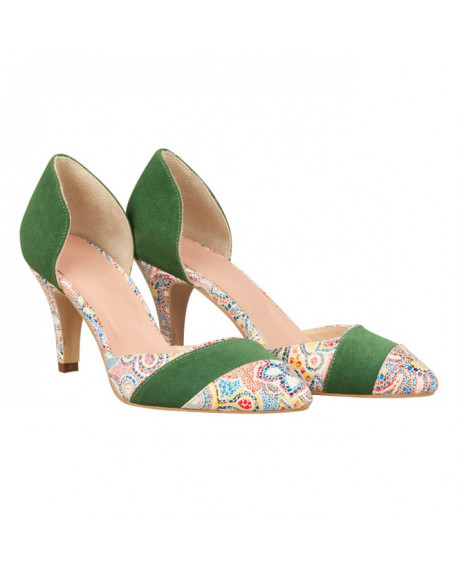 Pantofi dama Rena Verde N45