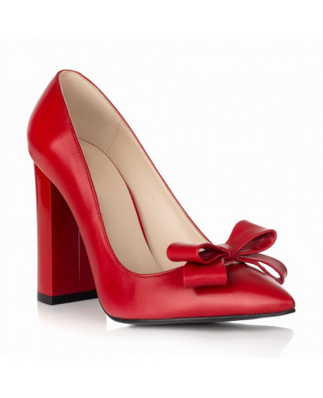 Pantofi online Stiletto Chic rosu S55