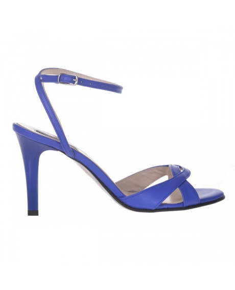 Sandale albastre din piele naturala Juliet S90