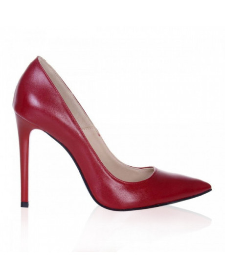 Pantofi Stiletto rosu Lucy S61