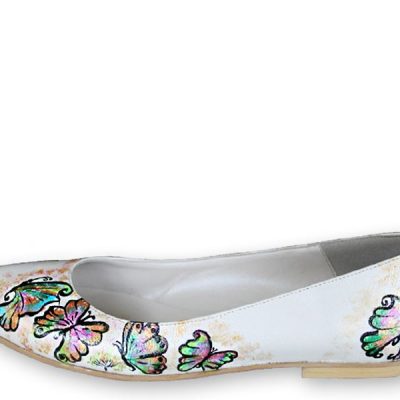 Balerini pictati manual Butterfly