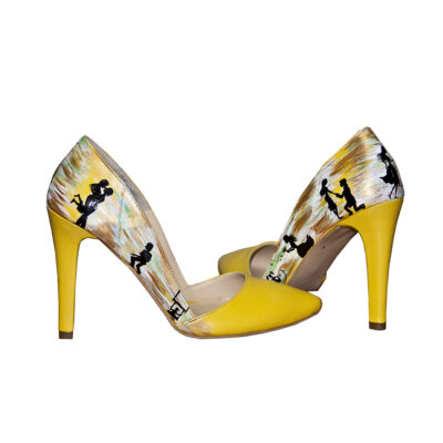 Pantofi pictati manual Pure Love - Colectia CDS