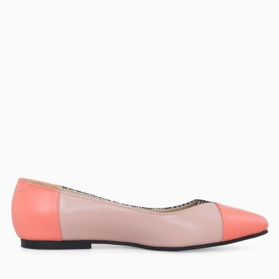 Balerini corai din piele naturala Madeira D21