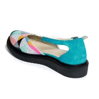 Balerini dama multicolori Zora V57