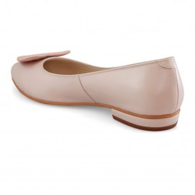 Balerini nude din piele naturala Rika D5