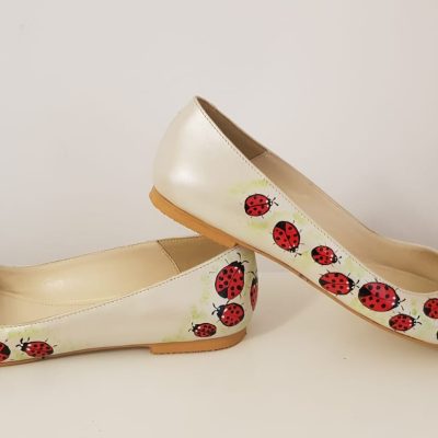 Balerini bej pictati manual model Gargarite L01