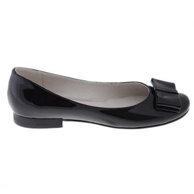 Balerini piele lacuita fundita, negri
