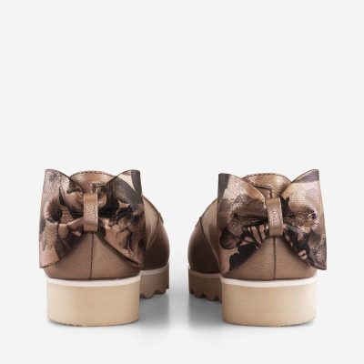 Balerini piele bronz Aimee D03