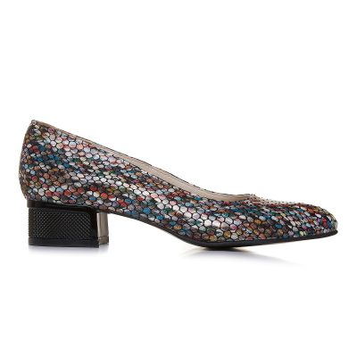 Balerini piele imprimata Ray V17