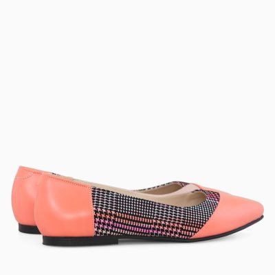 Balerini corai din piele naturala Madeira D21