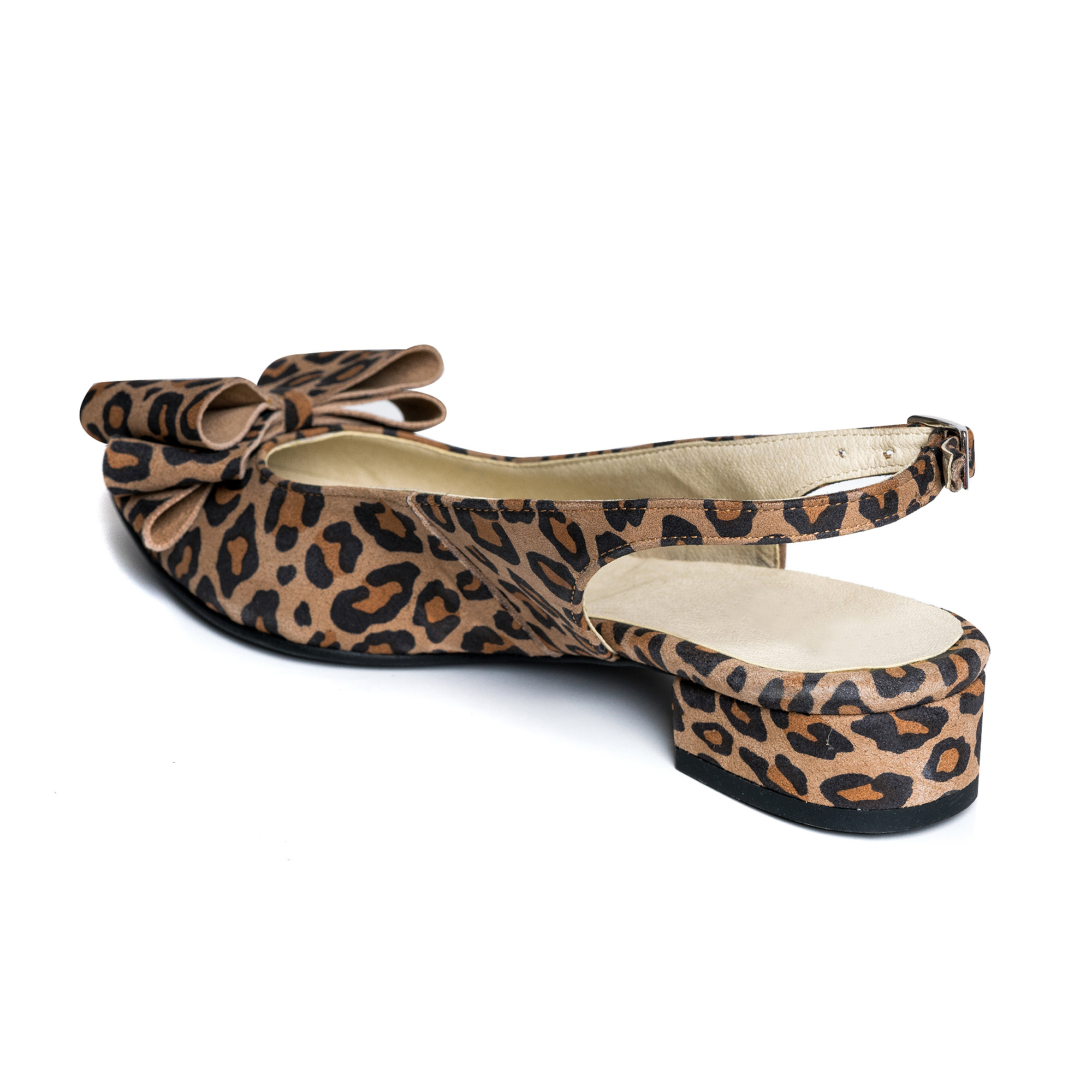 Balerini dama animal print Leila V5