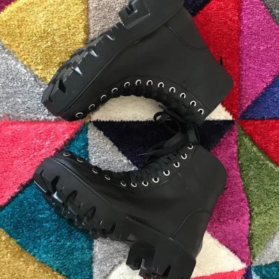 Bocanci dama Erik All Black V209