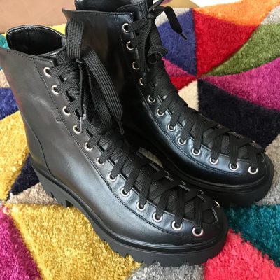 Bocanci dama Erik All Black V209