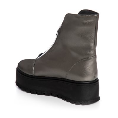 Botine din piele naturala Elle V50