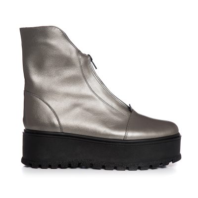 Botine din piele naturala Elle V50