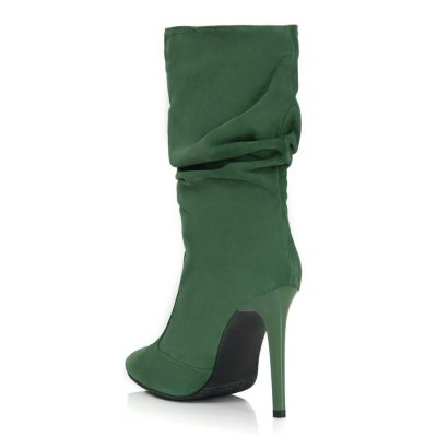 Botine piele Belle Verzi S45