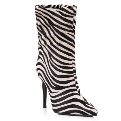 Botine piele naturala Zinia L55