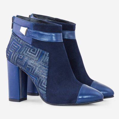 Botine piele SELENY D02