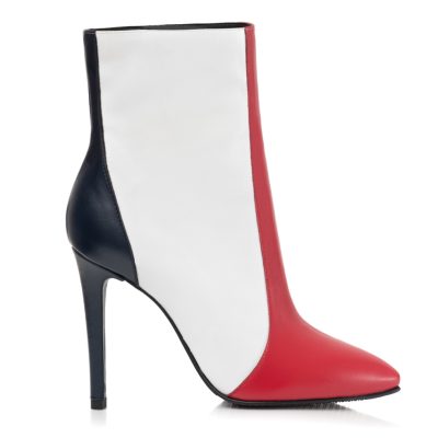 Botine piele naturala Calla L41