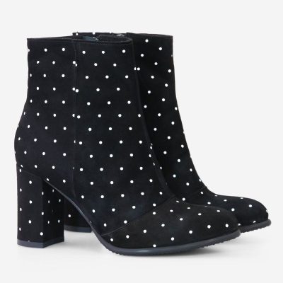Botine piele STARS D01