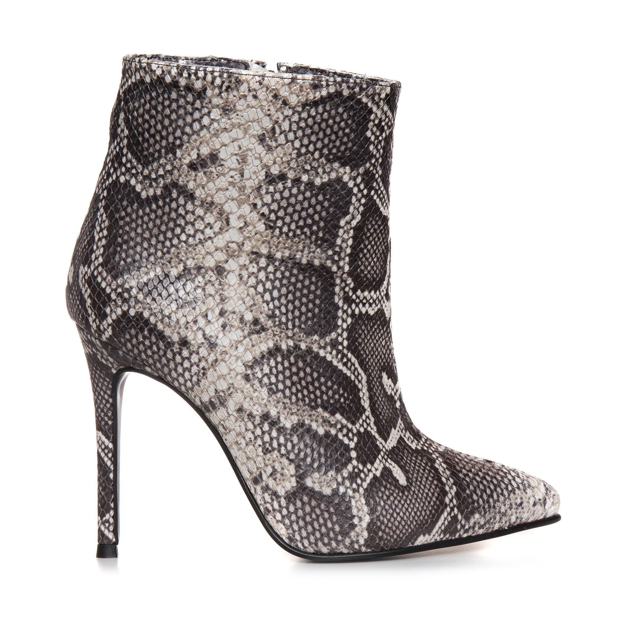 Botine snake din piele naturala Creos L9
