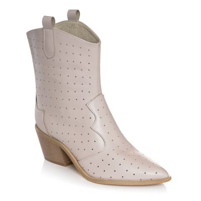 Ciocate bej piele perforata Cora V94