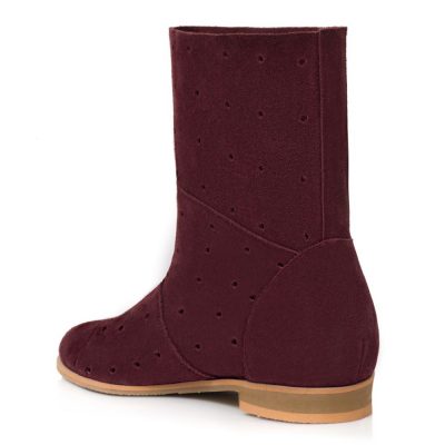 Cizme piele bordo Miraj V13