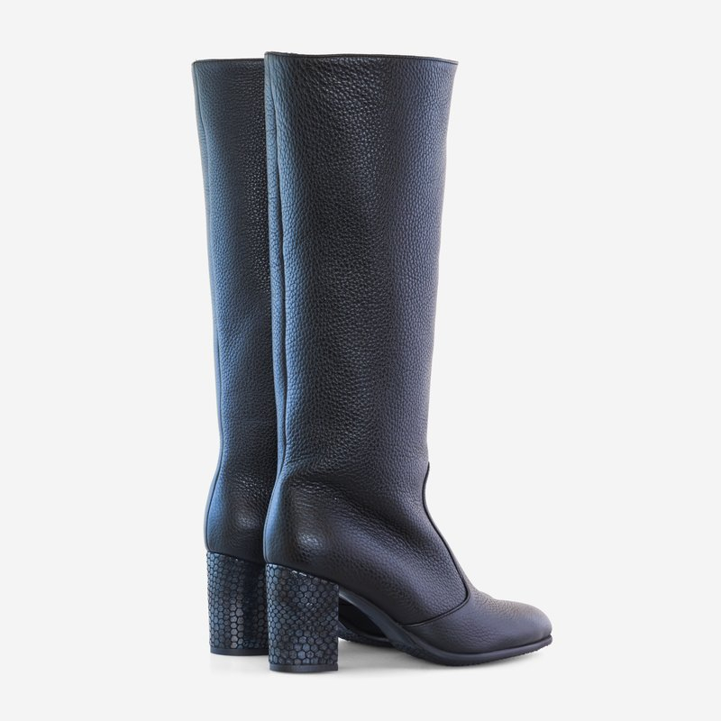 Cizme negre Mirage D57