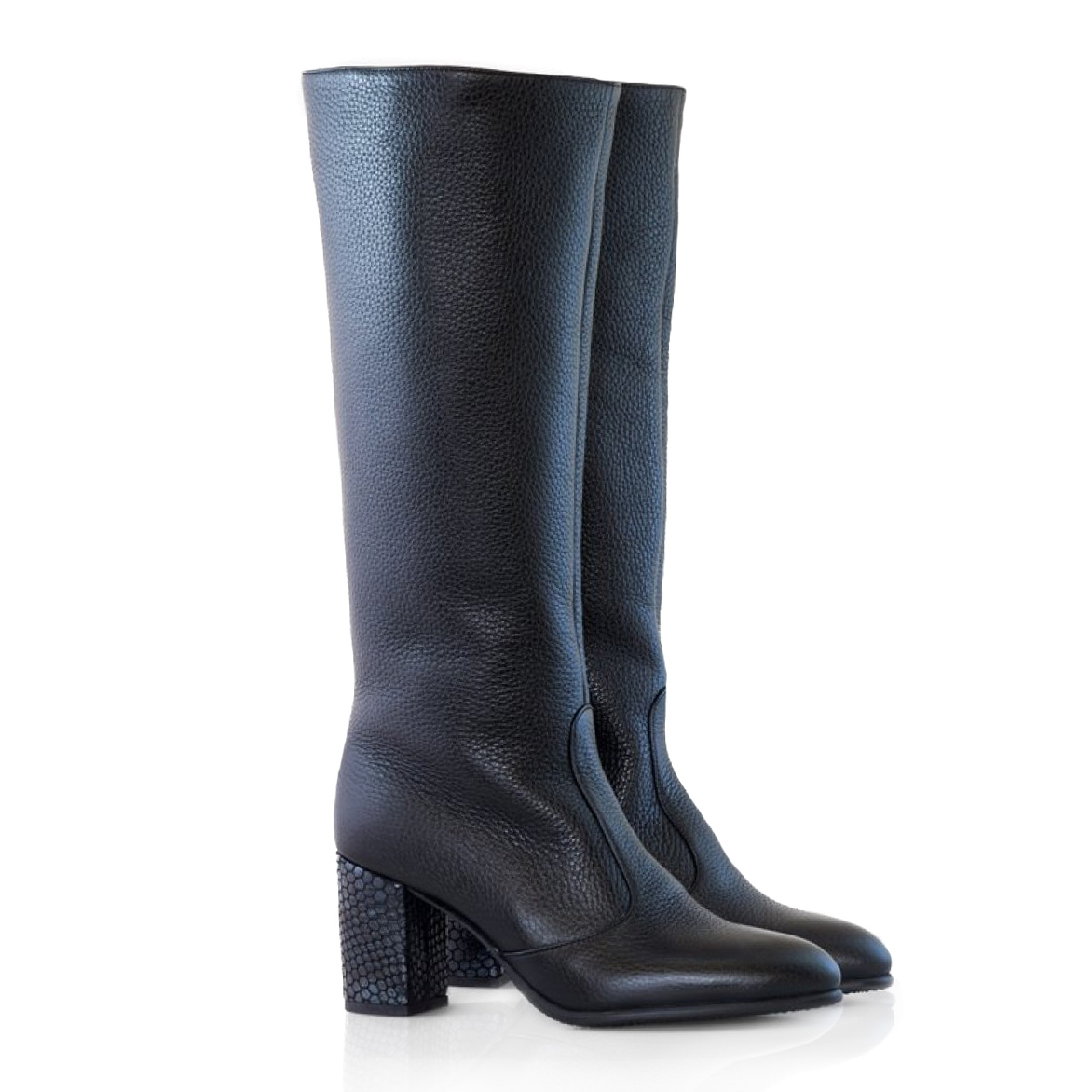 Cizme negre Mirage D57