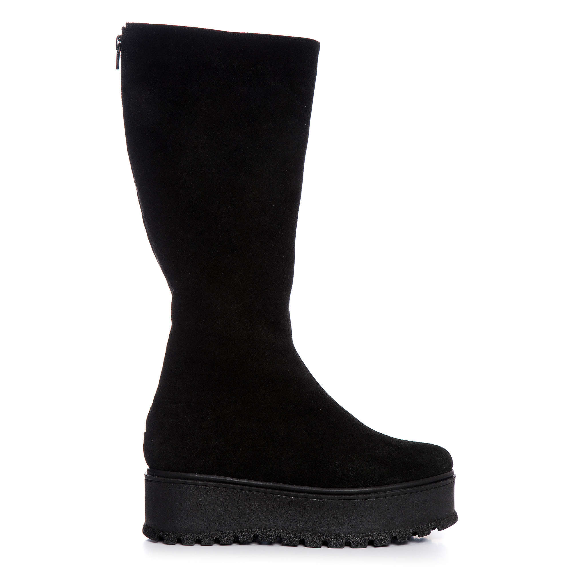 Cizme negre din piele naturala Vogue V100