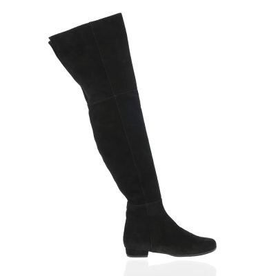 Cizme negre piele intoarsa ANDU VS 11