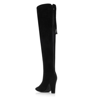 Cizme piele naturala Stiletto Eleonor V100