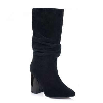 Cizme scurte din piele naturala Expressive L100