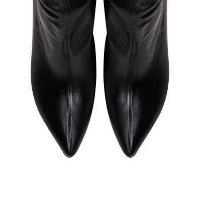 Cizme Stiletto Negre Aris L44