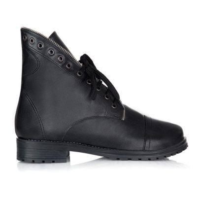 Ghete negre din piele naturala Louis V72