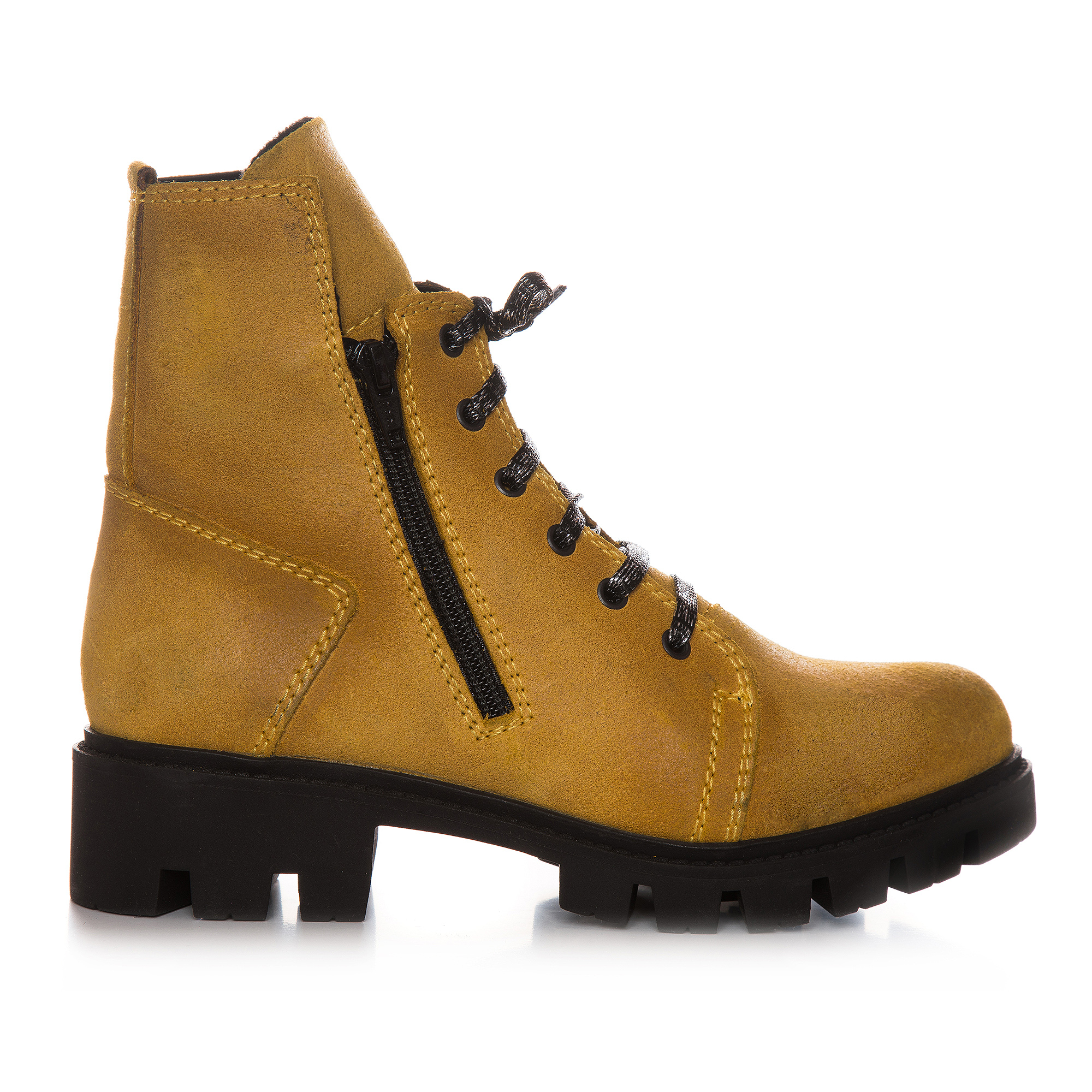 Ghete piele naturala Happy V90