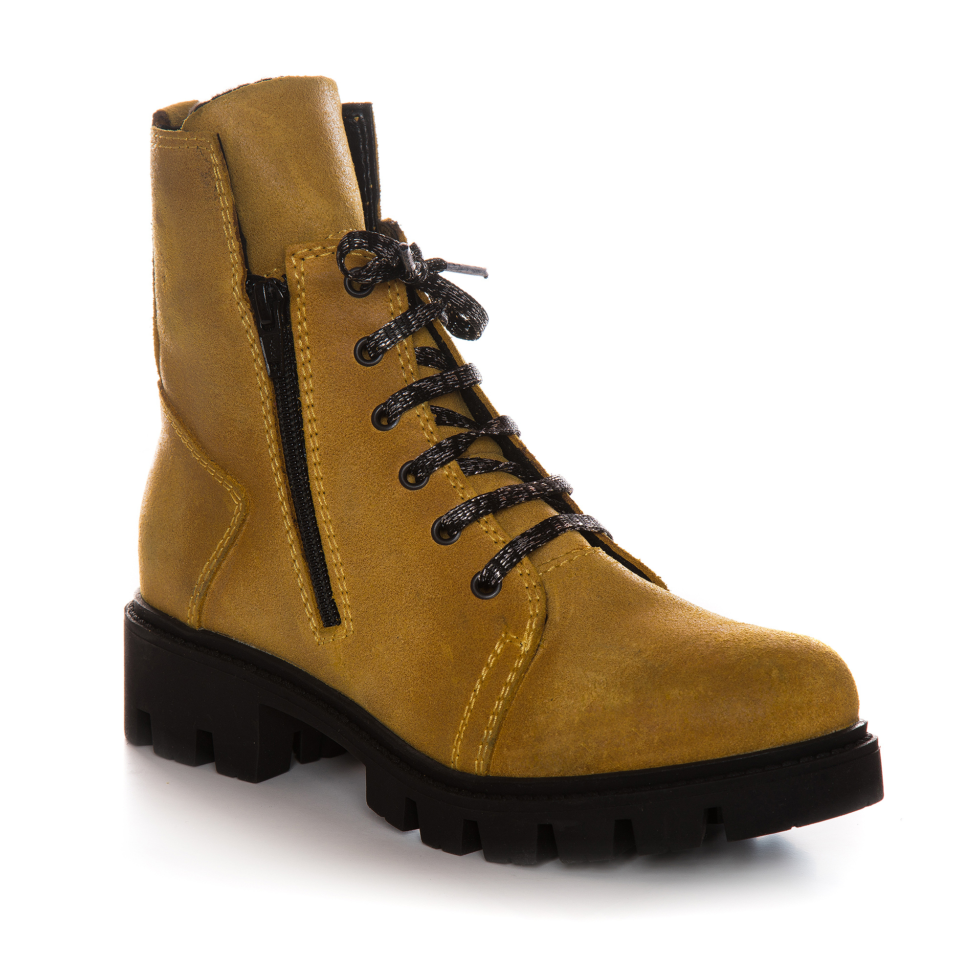 Ghete piele naturala Happy V90
