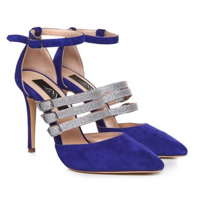 Pantofi Stiletto albastru Yvonne L600