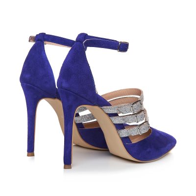 Pantofi Stiletto albastru Yvonne L600