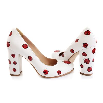 Pantofi pictati manual Model Gargarite L101