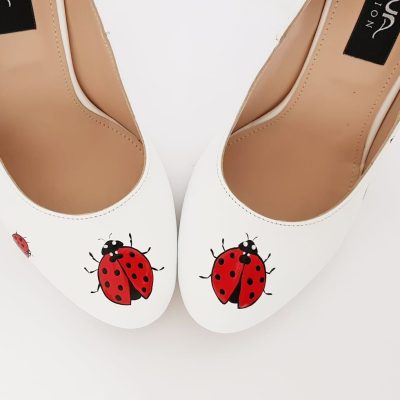 Pantofi pictati manual Model Gargarite L101