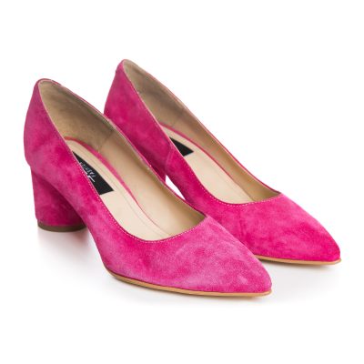 Pantofi piele fuchsia Serena V11