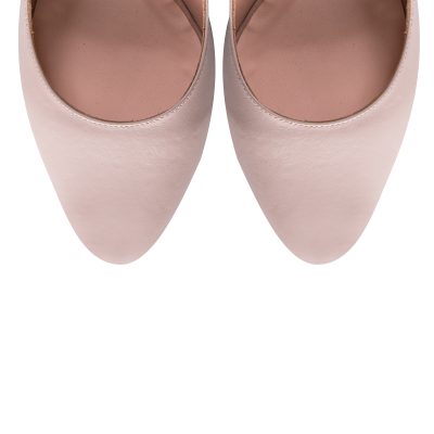 Pantofi nude din piele naturala Sarah VS 31